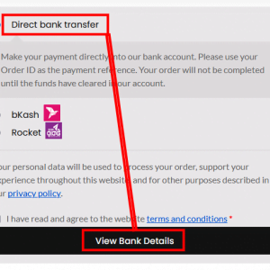 woocommerce payment method based place order button